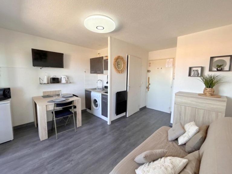 Studio Cosy A Deux Pas De La Mer 2Lamp36 Le Barcarès Eksteriør billede